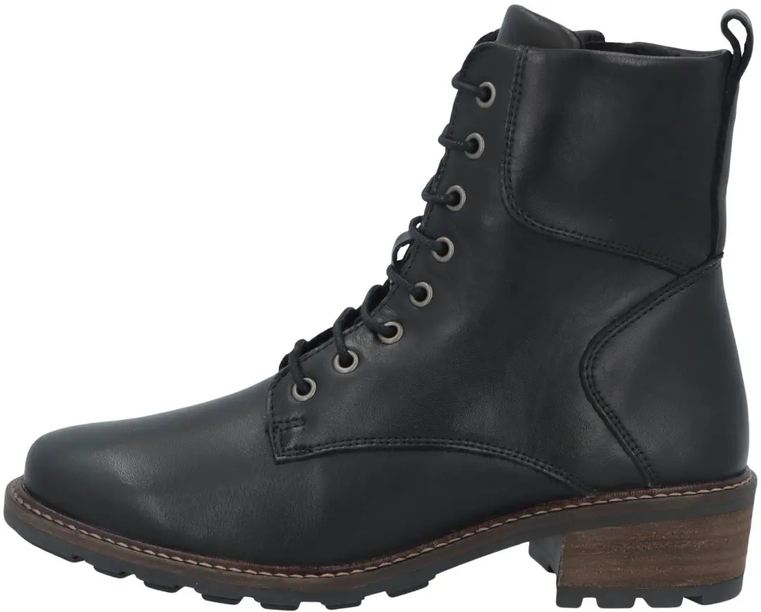 Solidus Kinga 61000-01006 Dames Veterboot - Zwart - Maat 37 - afbeelding 2 van 6