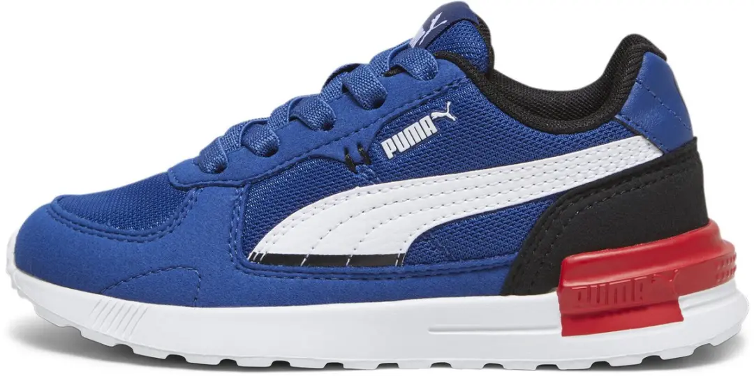Puma Kinder Schuhe Low Graviton AC PS 381988 Clyde Royal-Puma White-Puma Black-3