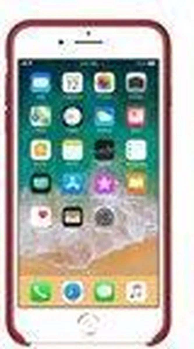 Apple iPhone 7/8 Plus Leren Hoesje MQHN2ZM/A - Rood