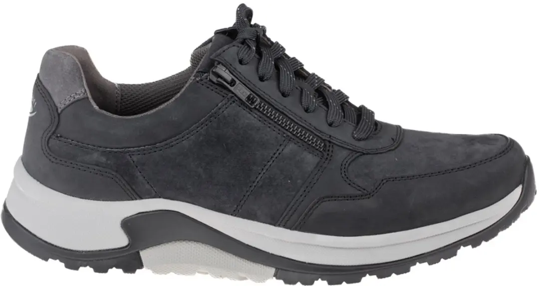 Gabor Rollingsoft Heren Sneaker Donker Blauw 2 Ritsen 8000.02.01 maat 13