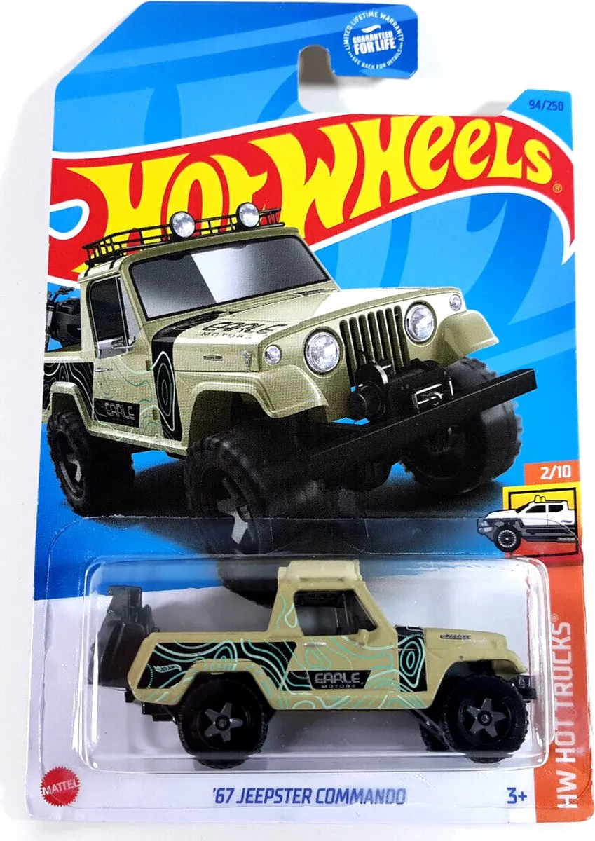 Hot Wheels Jeepster '67 Commando HW Hot Trucks 1:64