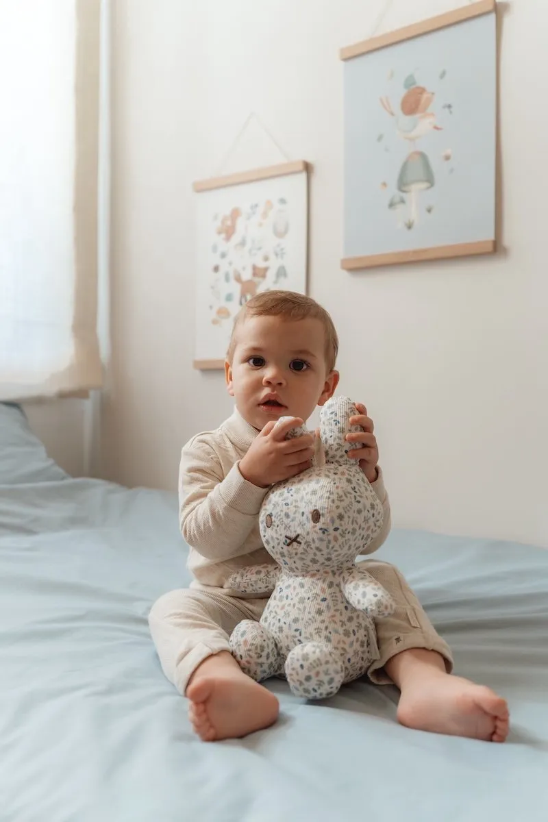 Nijntje Lucky All-Over Knuffel 30cm - Blauw
