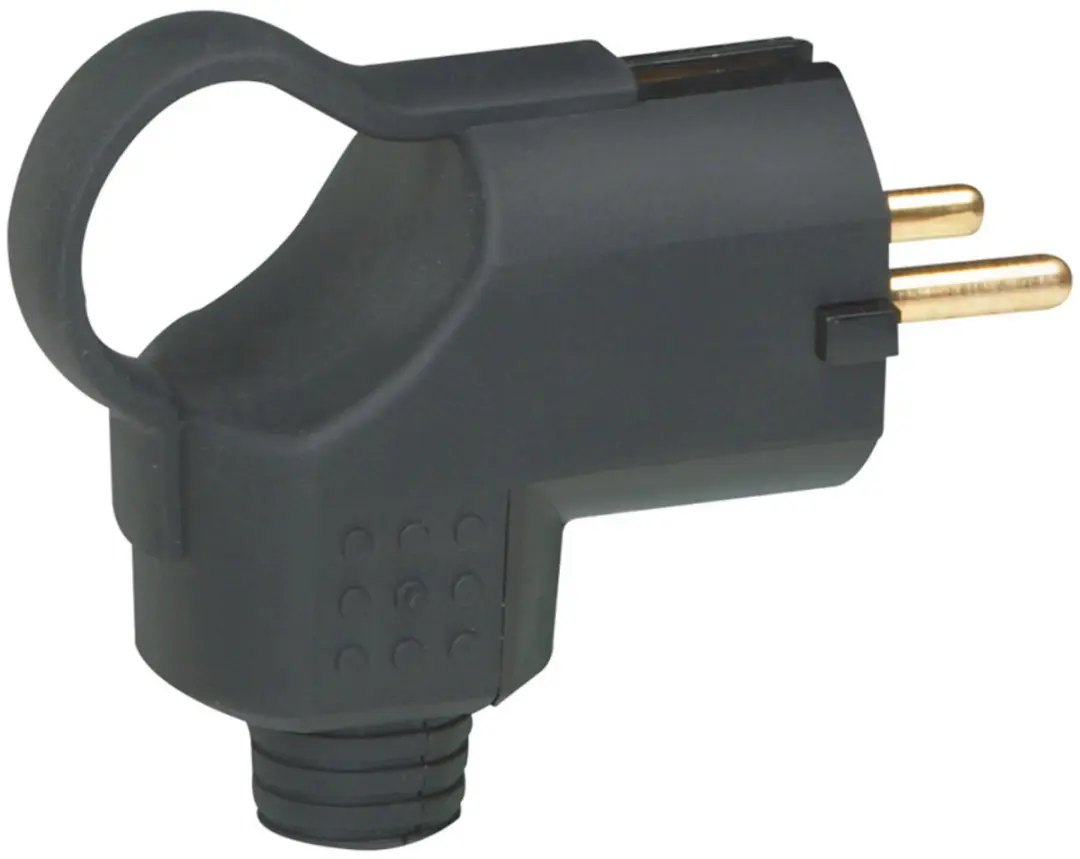 Legrand Stekker Met Rubber Haaks En Oog