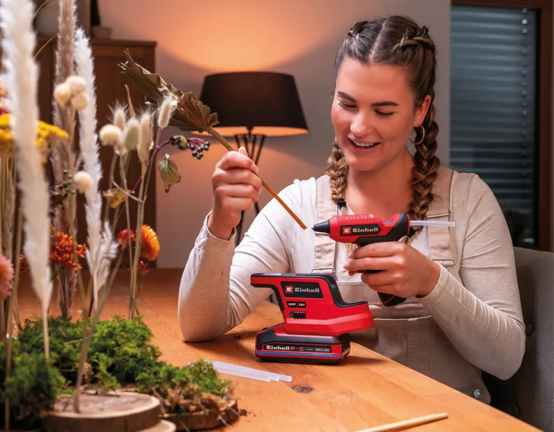 Einhell TE-CG 18/7 Li Accu Lijmpistool - Rood/Zwart - afbeelding 2 van 2