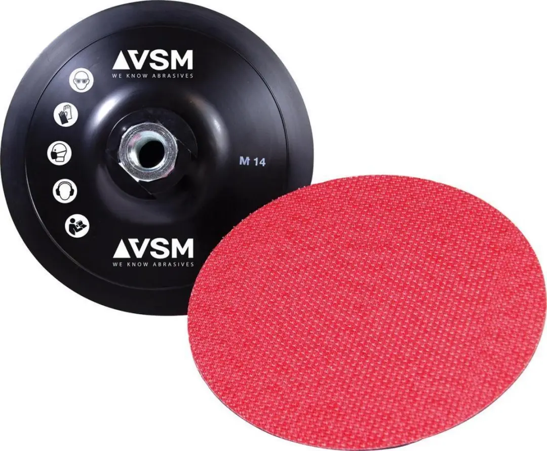 VSM Klitteband Steunschijf 115mm M14