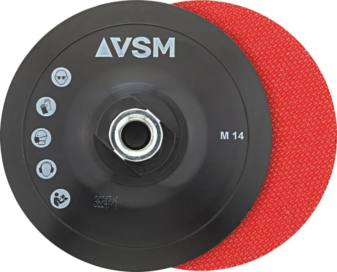 VSM Klitteband Steunschijf 115mm M14 - afbeelding 2 van 2