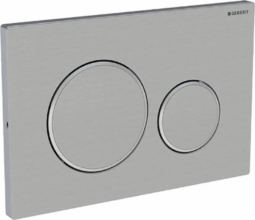 Geberit Sigma20 Trekkerplaten - RVS geborsteld - afbeelding 4 van 6
