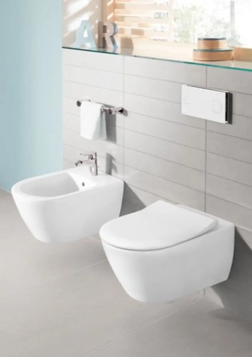 Villeroy & Boch Subway 2.0 Wandcloset 5614R001 - Wit - afbeelding 5 van 6