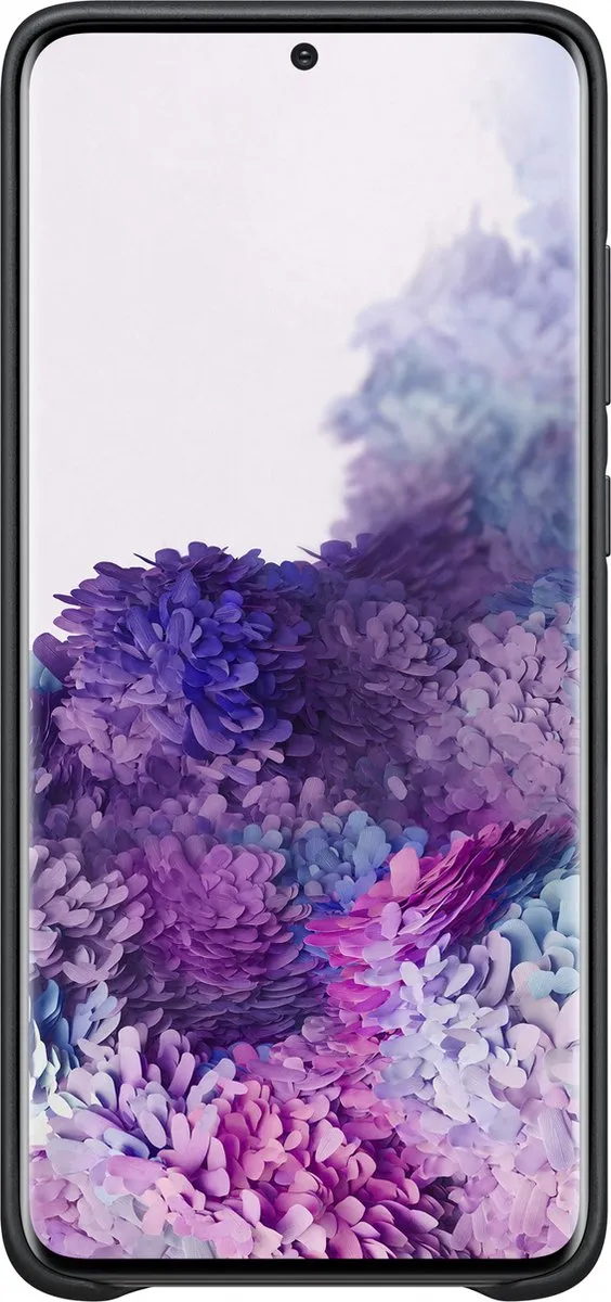 Samsung Leather Hoesje Galaxy S20+ - Zwart