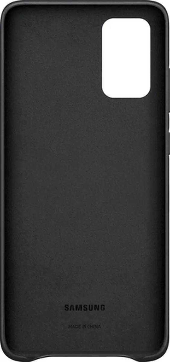 Samsung Leather Hoesje Galaxy S20+ - Zwart