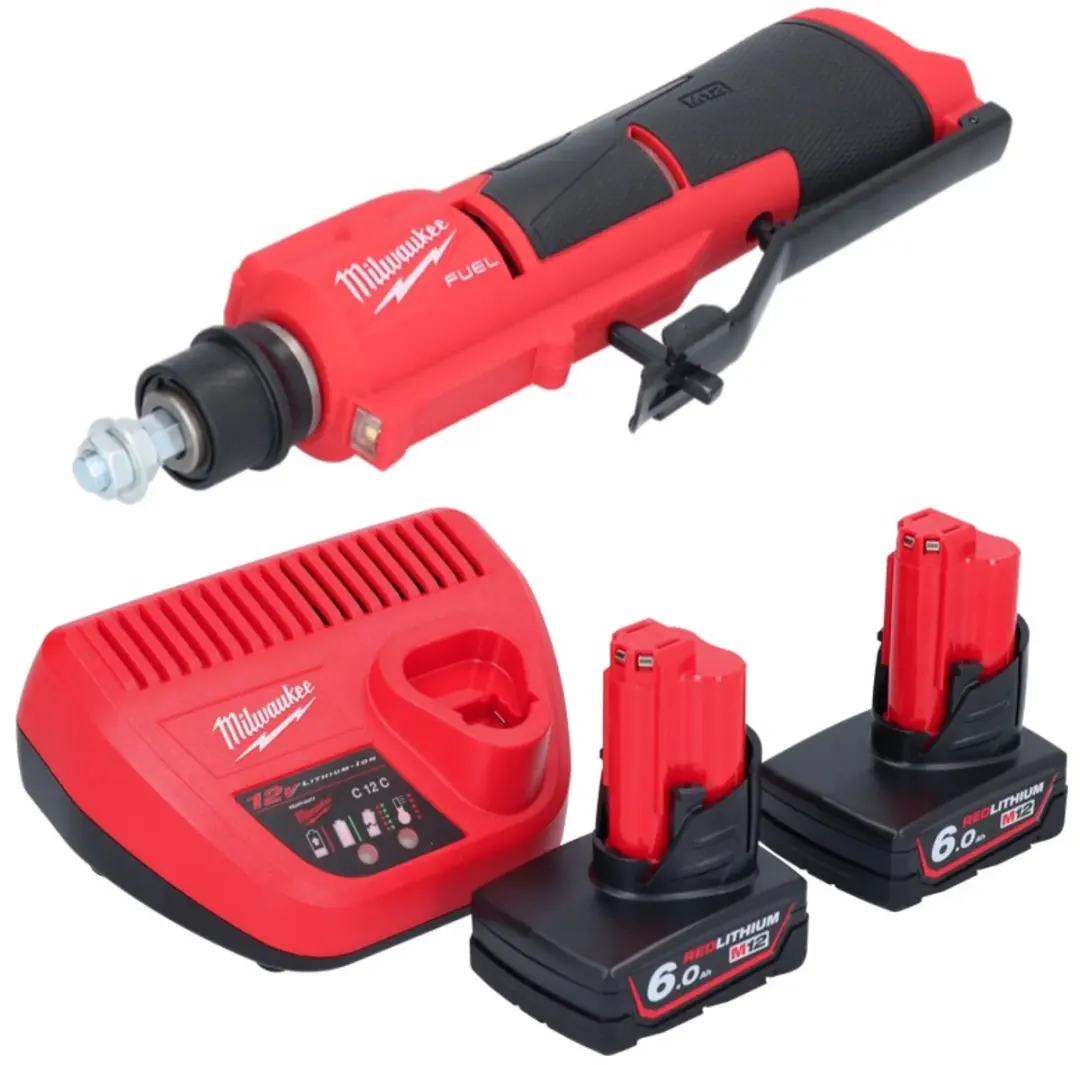 Milwaukee M12 FTB-602 Bandenkrabber 12V - 2x Accu + Oplader - afbeelding 4 van 4