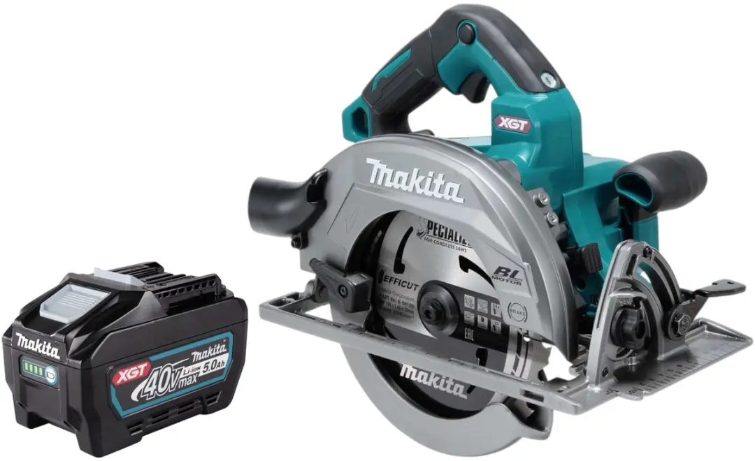 Makita HS 003 GT1 accu-handcirkelzaag 40 V max. 190 mm borstelloos + 1x accu 5,0