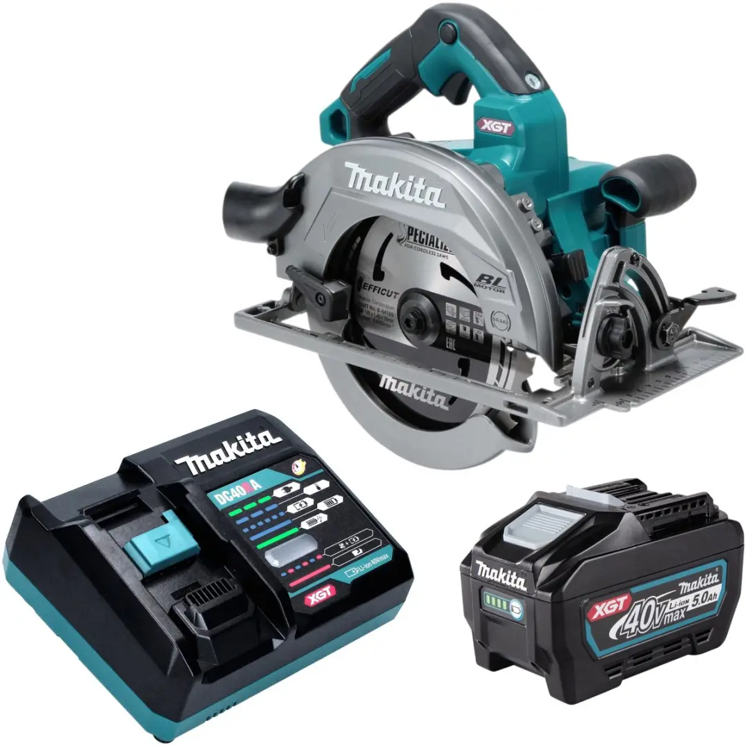 Makita HS 003 GT101 accu-handcirkelzaag 40 V max. 190 mm borstelloos + 1x accu 5