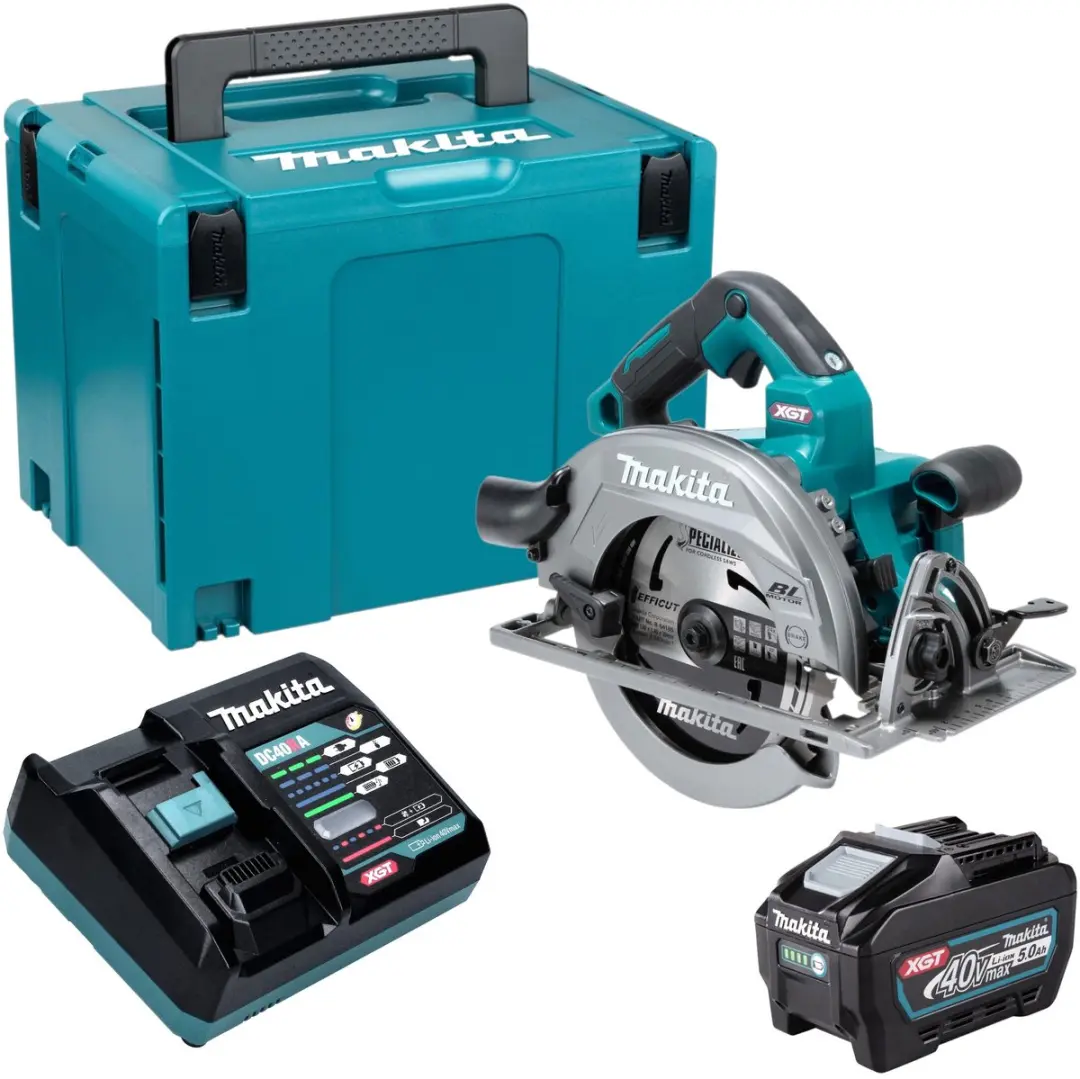 Makita HS 003 GT101 accu-handcirkelzaag 40 V max. 190 mm borstelloos + 1x accu 5