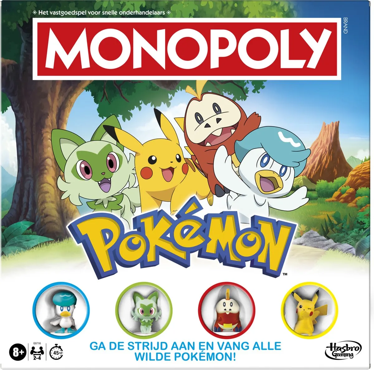 Monopoly Pokémon Editie Bordspel - 2-4 Spelers