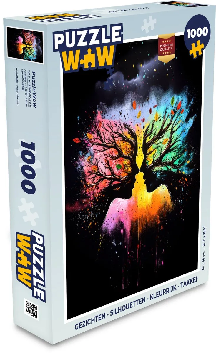 PuzzleWow Legpuzzel 1000 Stuks