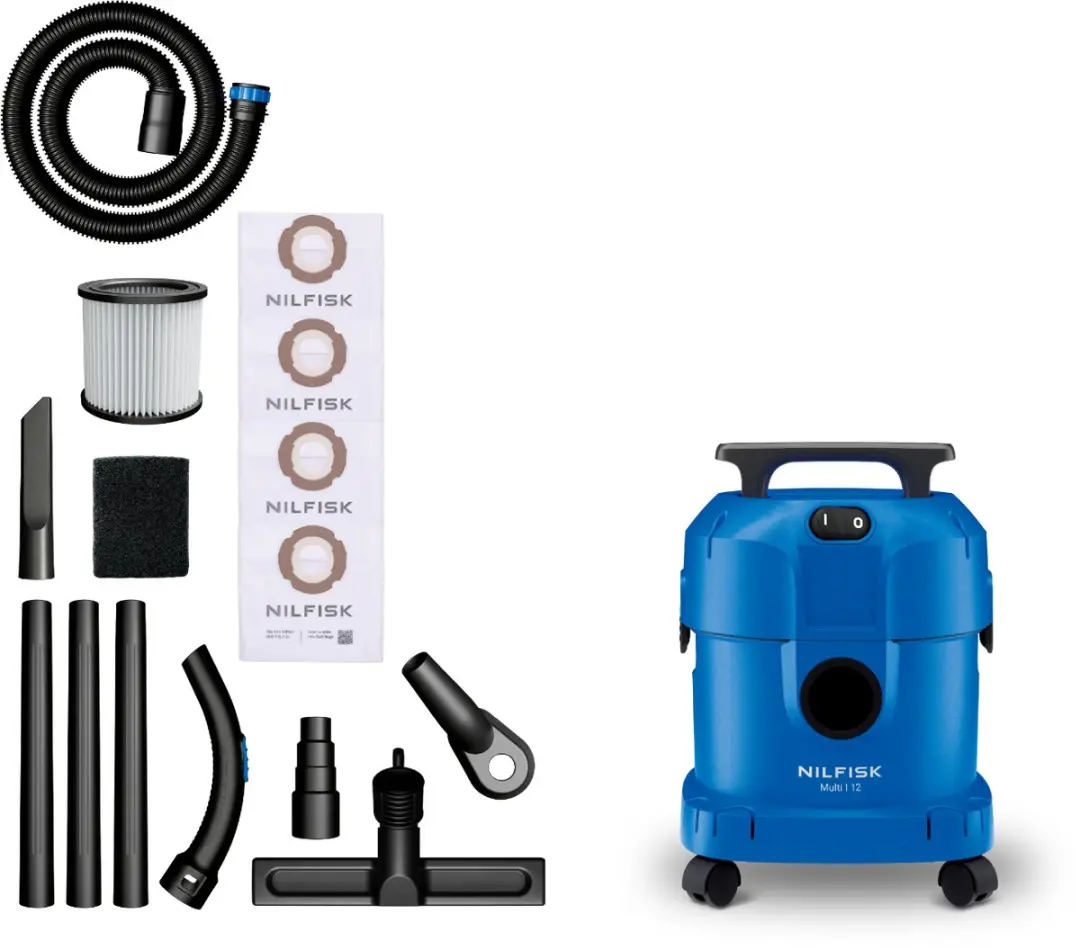 Nilfisk Multi I 12 DIY Edition Nat- & Droogzuiger 1100W