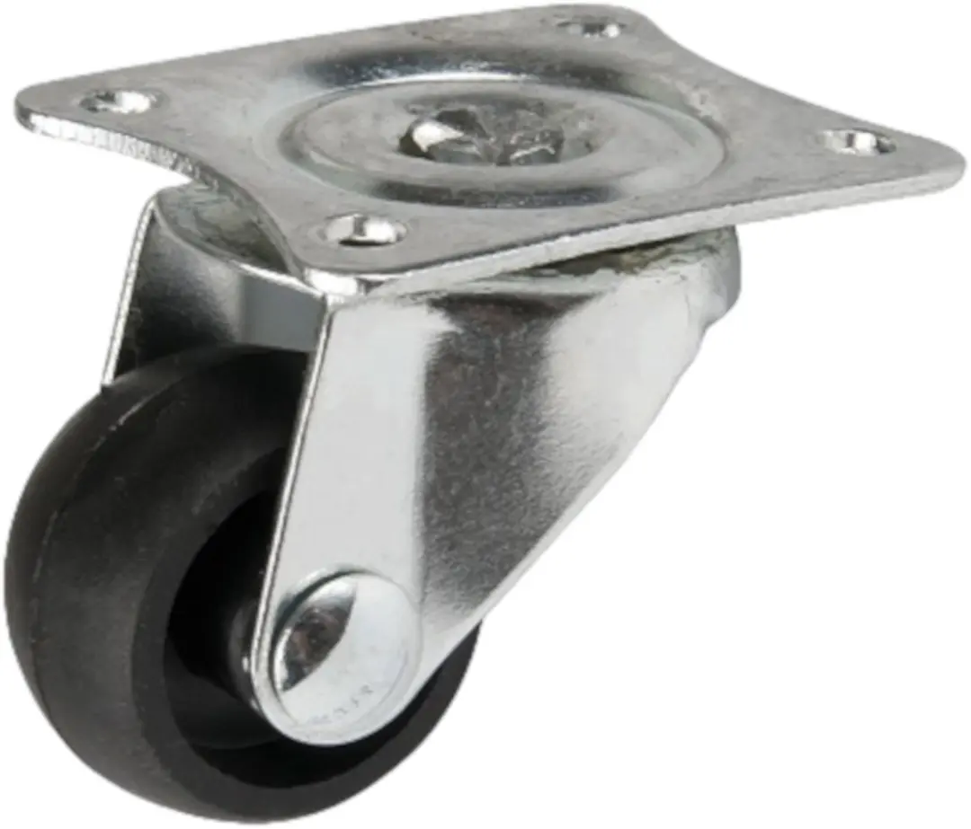 Domino Möbelrolle met Platte, 40mm/20kg, kunststof