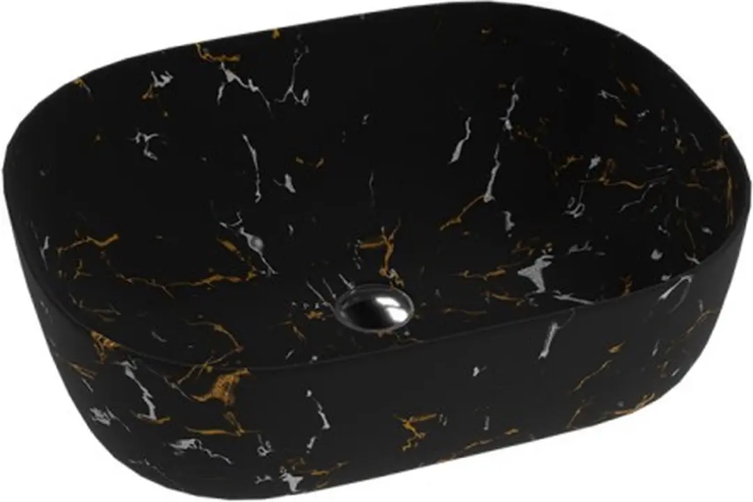 Domino LAVITA opbouw wastafel Fuego opbouw wastafel rechthoekig wastafel zonder