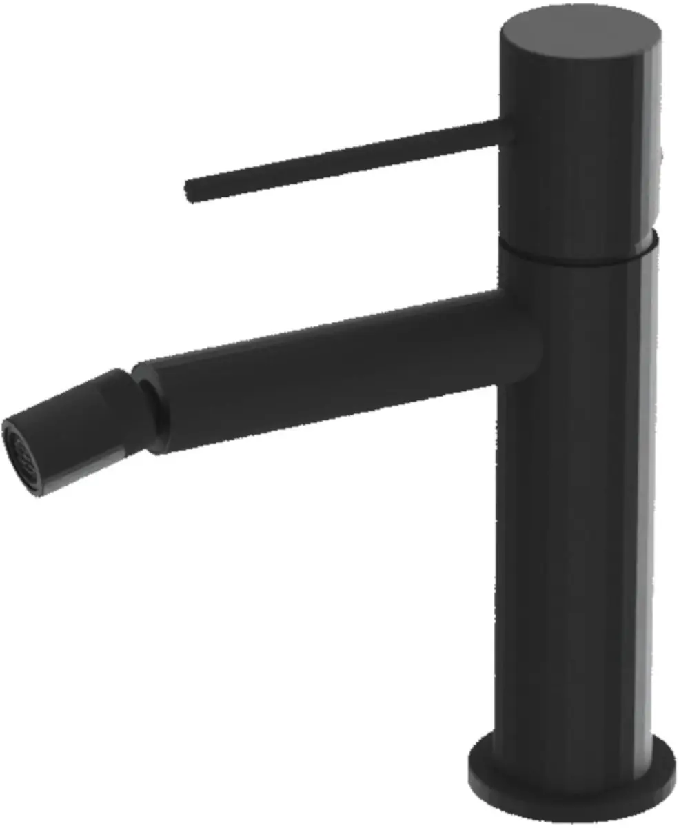 Domino Lavita Orion Bidet-kraan in mat zwart messing Bidet Handbrvane hoogwaardi