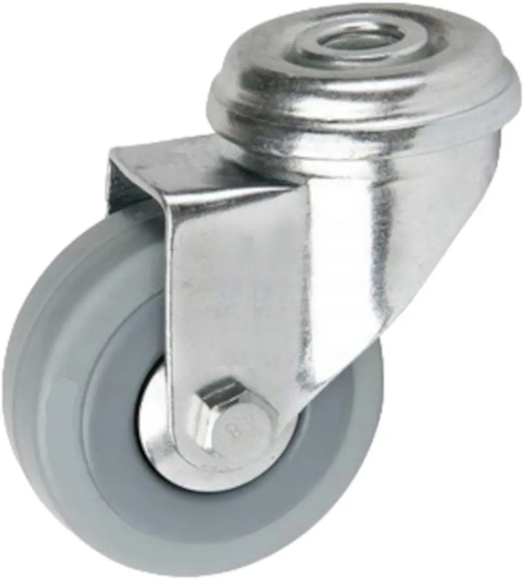 Domino® Zwenkwielen 75 mm Grijs