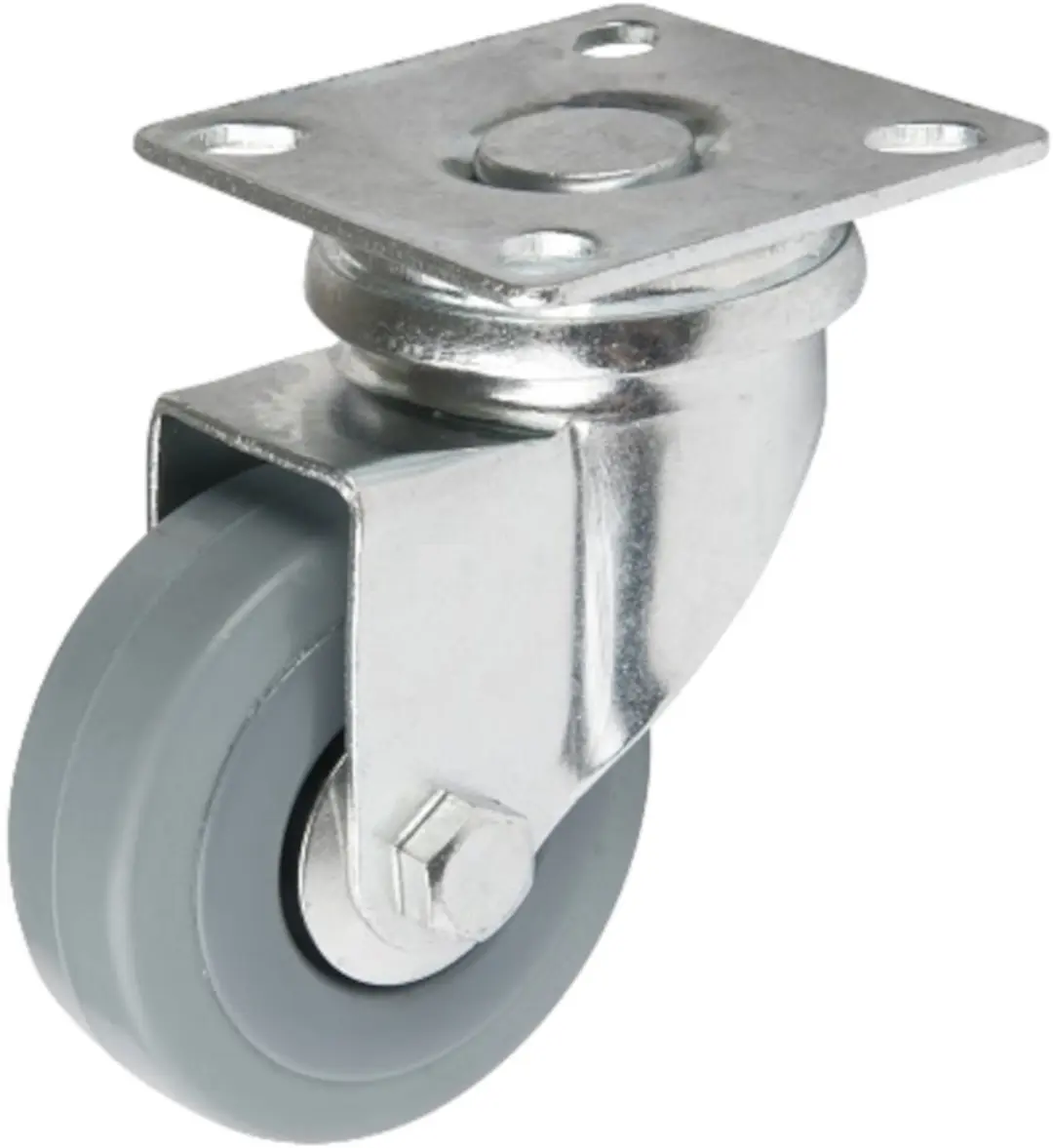 Domino® Zwenkwielen 75 mm Grijs
