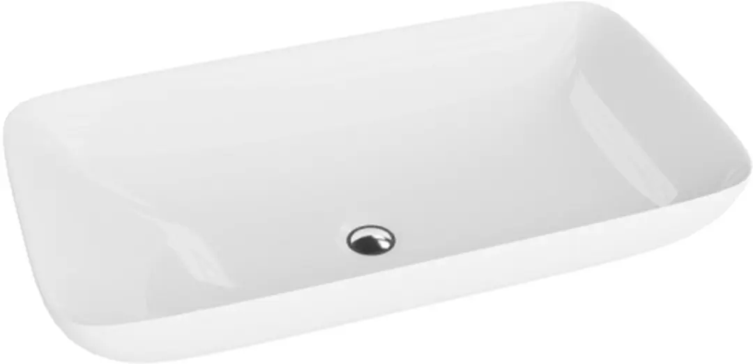 Domino LAVITA opbouw wastafel Toro opbouw wastafel rechthoekig wastafel zonder o