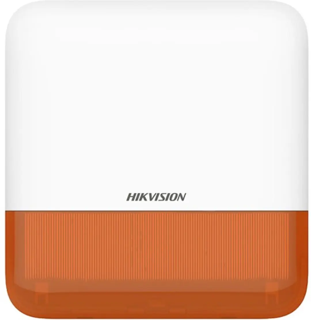 Hikvision DS-PS1-E-WE AXPRO Draadloze Sirene - Oranje - afbeelding 2 van 4