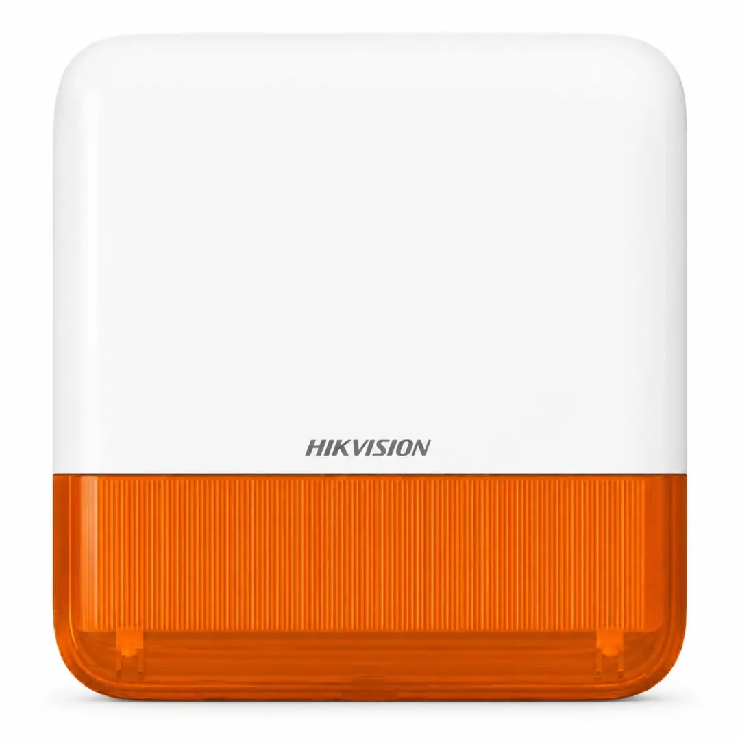 Hikvision DS-PS1-E-WE AXPRO Draadloze Sirene - Oranje - afbeelding 4 van 4