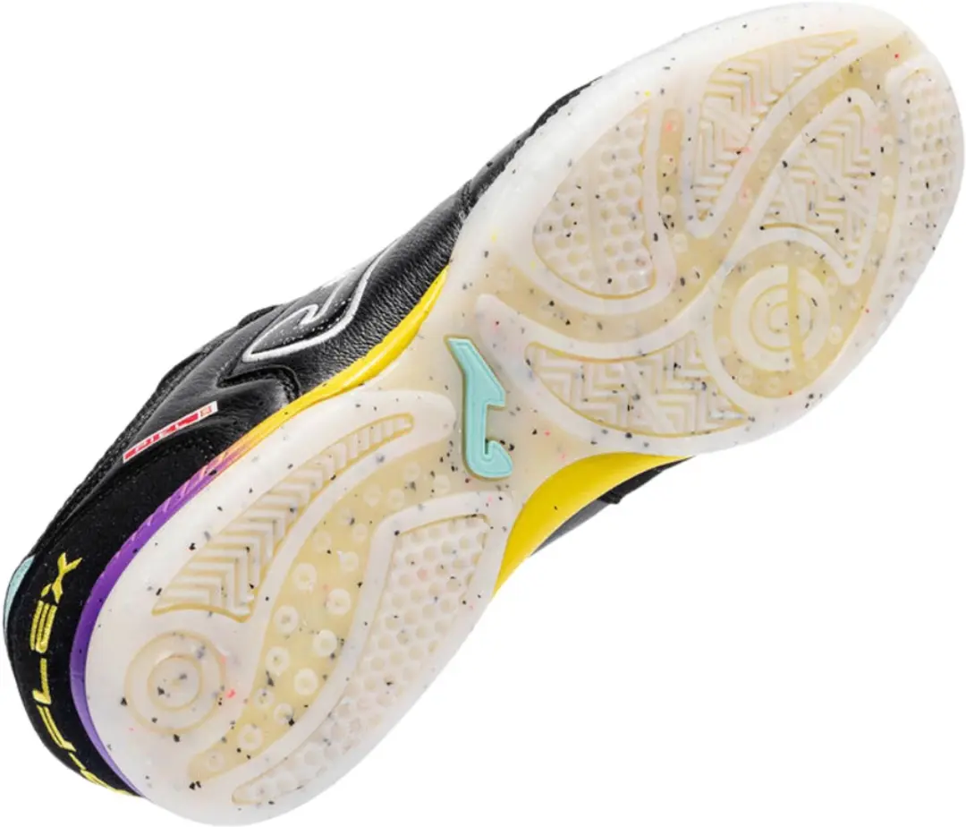 Joma Top Flex Indoor Voetbalschoenen - Zwart - afbeelding 3 van 6