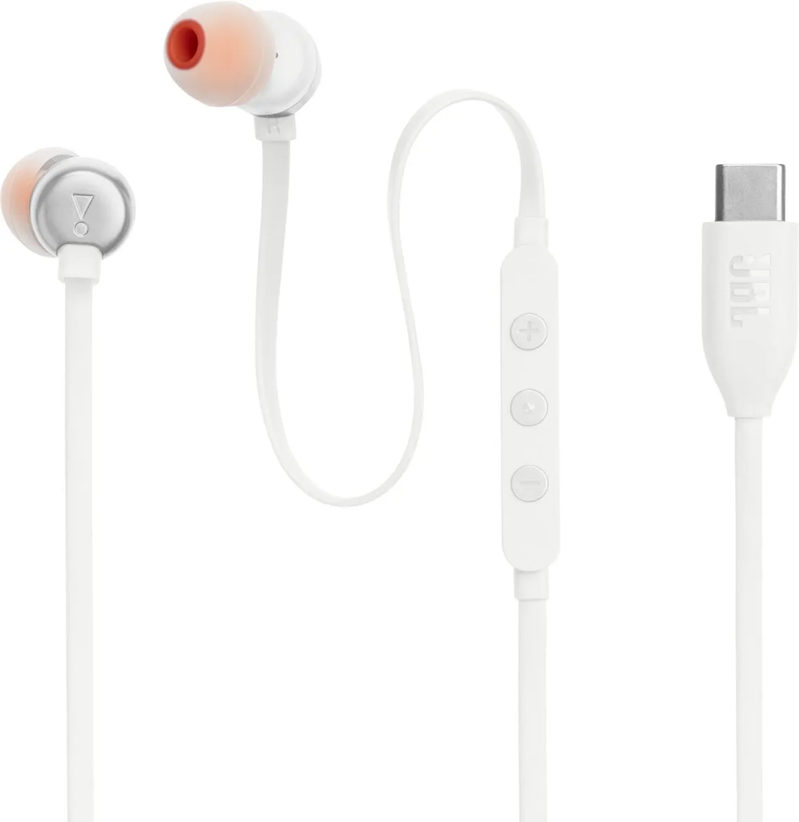 JBL Tune 310C USB-C Oordopjes - Wit