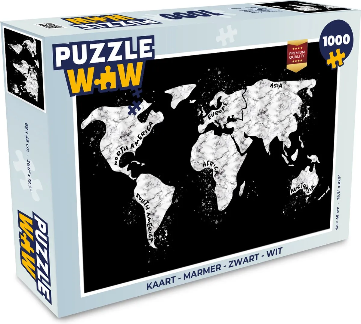 PuzzleWow Legpuzzel 1000 Stuks