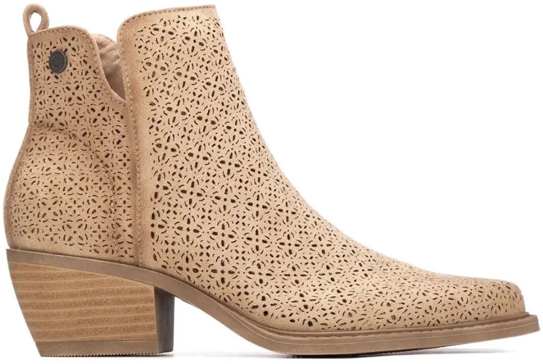 Refresh 175041 Booties Met Hak Beige EU 40 Vrouw