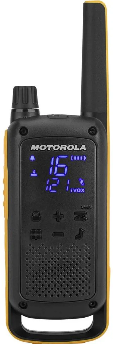 Motorola TLKR-T82 Extreme - Quad Pack - Zwart