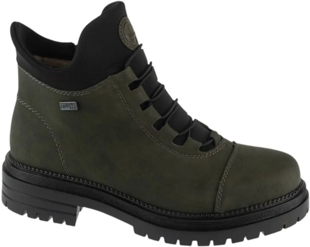 Rieker Booties, Vrouwen, Groen, Laarsjes, maat: 39