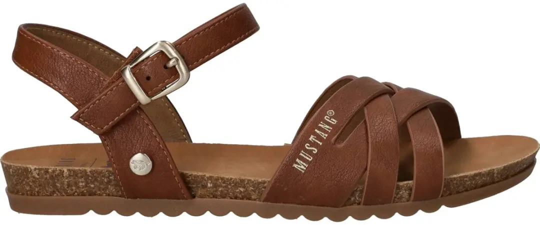 Mustang Sandalen Plat Sandalen Plat