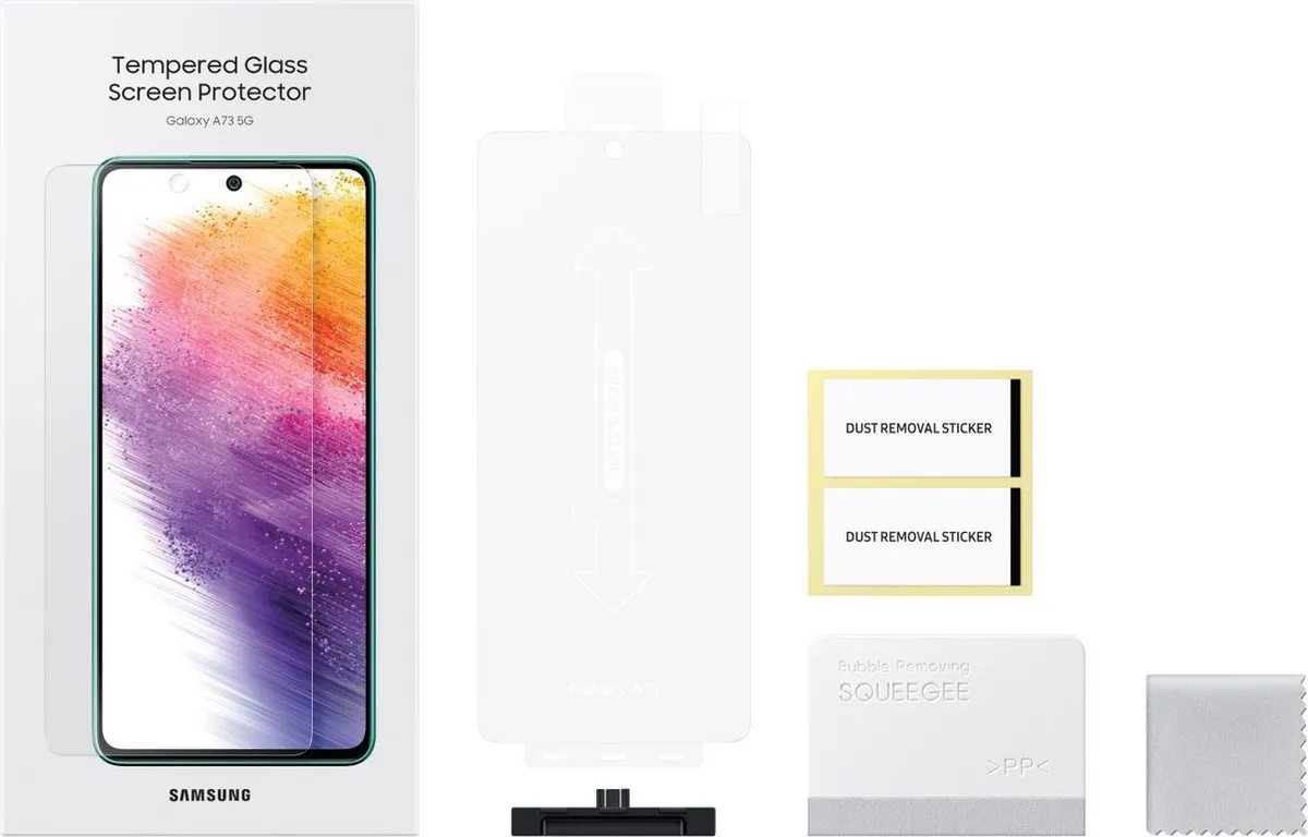 Samsung Galaxy A73 5G Originele Tempered Glass Screenprotector