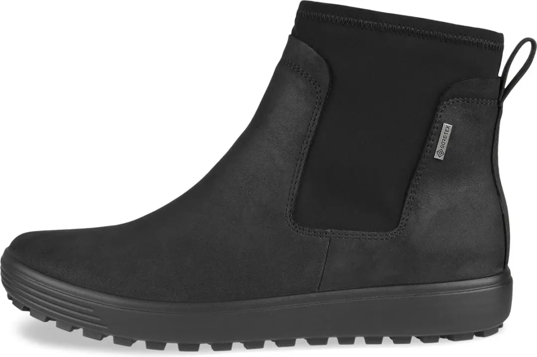 ECCO Soft 7 Tred Chelsea Boots - Zwart - Maat 37 - afbeelding 2 van 6