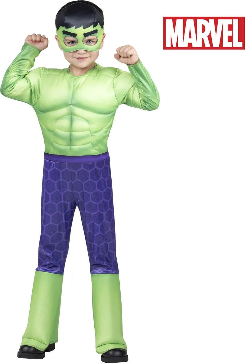 Marvel Hulk Kostuum Peuters Maat 104
