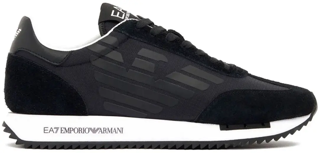 Ea7 Emporio Armani Black & White Vintage Mix Schoenen Zwart EU 43 1/3