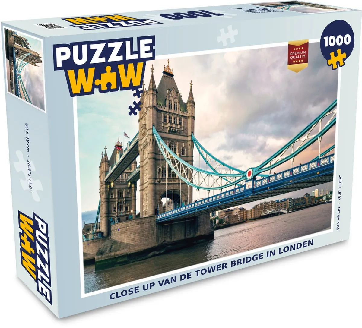 PuzzleWow Tower Bridge Legpuzzel 1000 Stuks