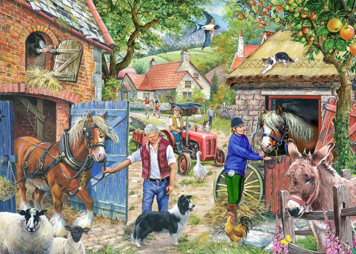 House Of Puzzles Appletree Lane Legpuzzel 1000 Stuks