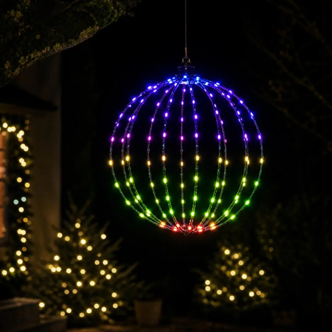 Anna's Collection Lichtbol 50cm RGB - 256 LED - afbeelding 4 van 5