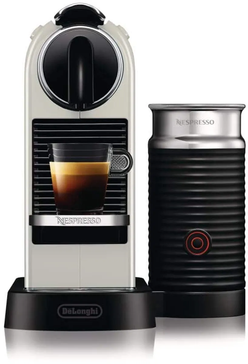 De'Longhi Citiz EN267.WAE Nespressoapparaat - 1 Kopje - Wit/Zwart