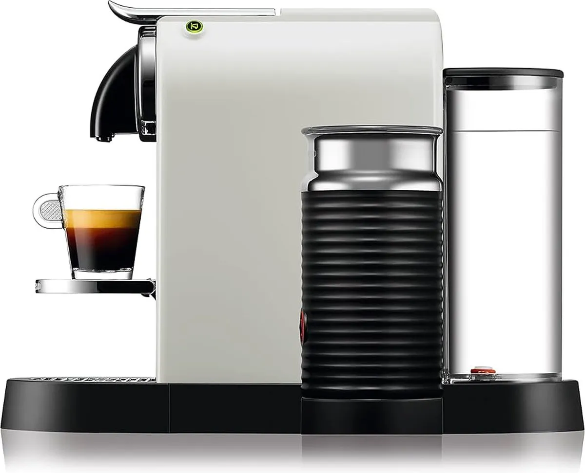 De'Longhi Citiz EN267.WAE Nespressoapparaat - 1 Kopje - Wit/Zwart