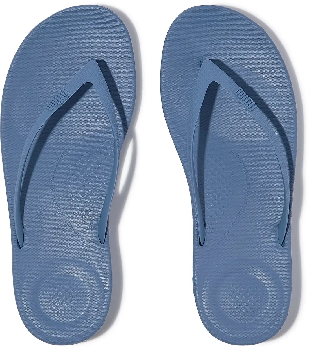FitFlop Iqushion Ergonomic Flip-Flops TPU BLAUW