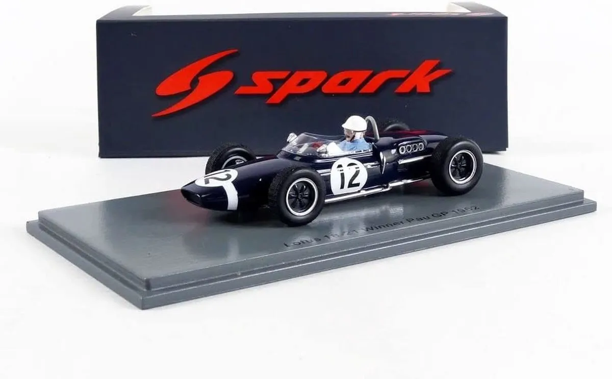 F1 Lotus 18-21 #12 Winner Pau GP 1962 S7451 - 1:43 - Multicolor
