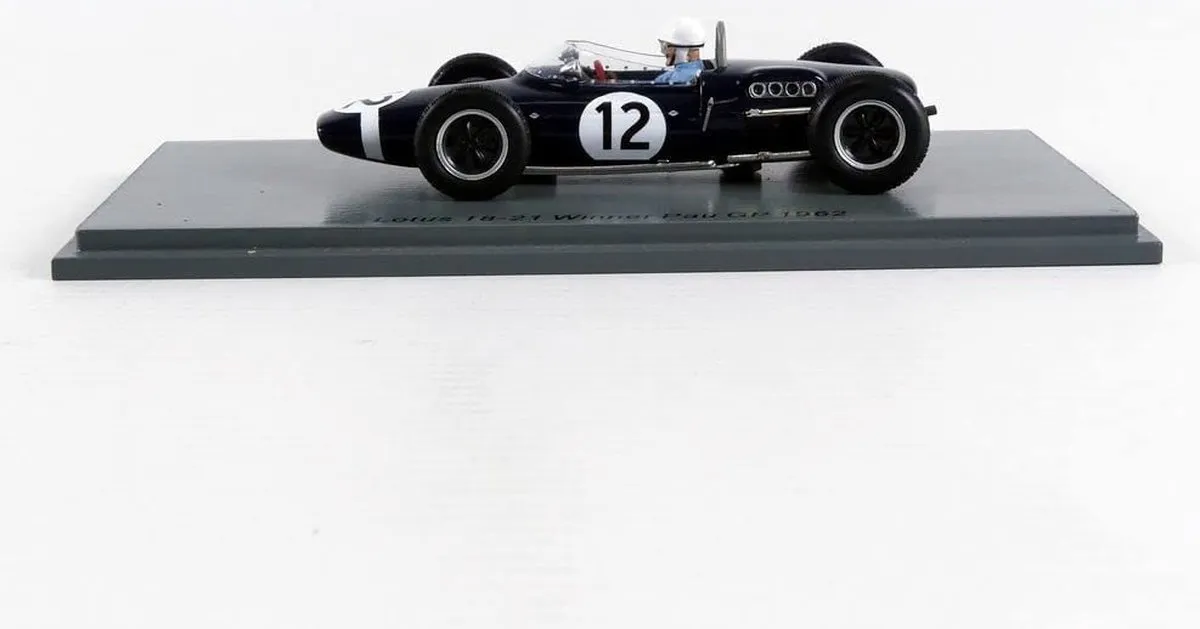 F1 Lotus 18-21 #12 Winner Pau GP 1962 S7451 - 1:43 - Multicolor - afbeelding 6 van 6