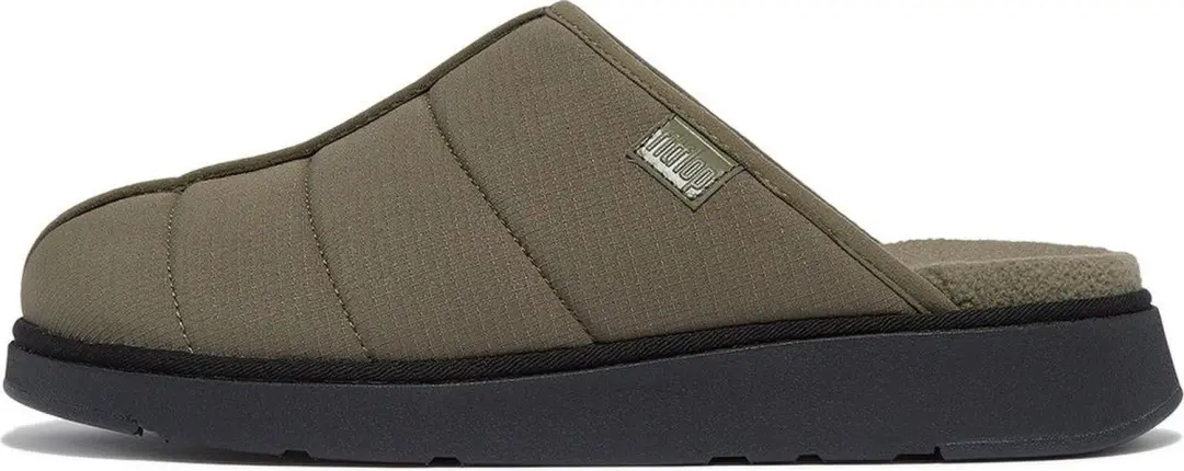 FitFlop FitFlop Gen-FF Slipper - Textile Mix GROEN - Maat 43
