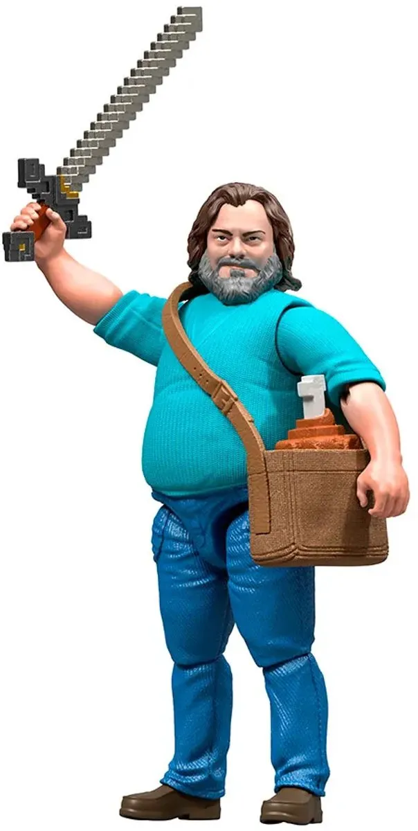 Minecraft Steve Actiefiguur 10cm - Multi - afbeelding 6 van 6